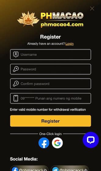 PHMacao com Login .